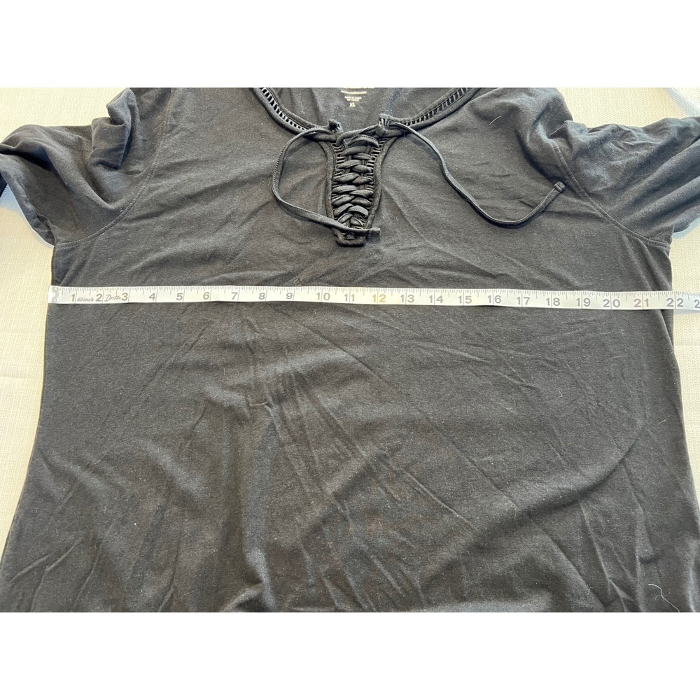 Coolibar Womens XL Black UPF 50+ Tunic Dress Sun Protection Bamboo Cotton - Picture 5 of 8